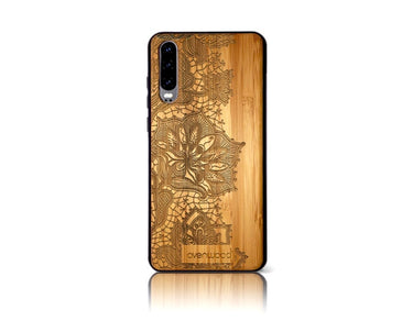 Coque arrière FLEURS Huawei P30